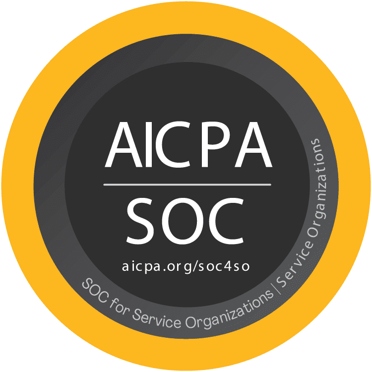 SOC2 Type II Certified Logo White